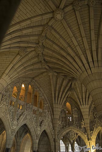 ArcticQ_20080825_162920_546_20.jpg - The sweeping lines of the lobby of the great tower in the Parliament building, Ottawa, Canada.