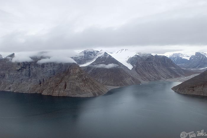 ArcticQ_20080906_111954_302_20.jpg - The second of the two major channels of Sam Ford Fjord, Baffin Island, Nunavut, Canada.