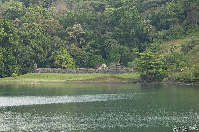 CostaRica_20100317_080428_277_2X.jpg - The remains of one of the forts that protected the harbor in Portobelo, Panama.