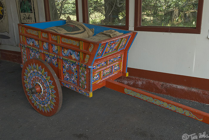 CostaRica_20100326_132118_028_20.jpg - This colorful cart was once used to haul bags of coffee.  Doka Estate Coffee Plantation, near San Jose Costa Rica.