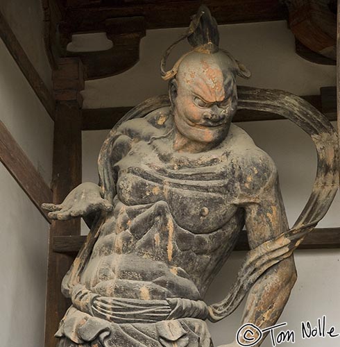 Japan_20080413_014906_458_20.jpg - This is the second half of the old pair of guardians of the gate at Horyuji Temple Nara Japan