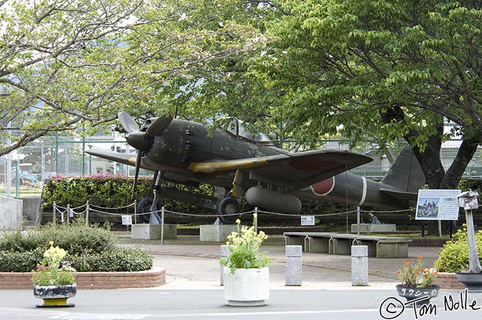 Japan_20080417_212834_203_2X.jpg - An old aircraft outside the Chiran Peace Museum, better known as the Kamakazi Museum in Kagoshima Japan.