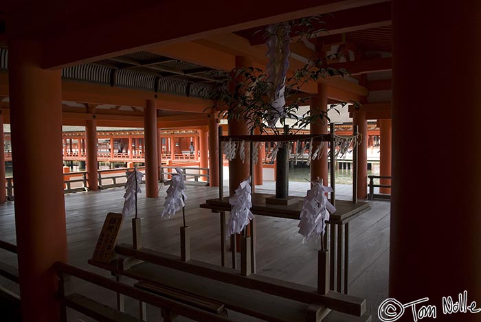 Japan_20080421_202146_540_20.jpg - Part of the interior of the famous Shinto shrine of Itsukushima in Miyajima, Japan.