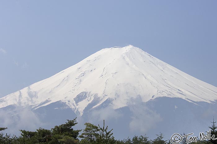 Japan_20080426_213822_681_2X.jpg - From the visitor's center, Mt. Fuji is still a considerable distance away and dimmed a bit by the haze.  Japan.