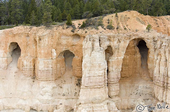 Canyonlands_20080526_171444_887_2X.jpg - Deep caves undercut some of the rim area of Bryce Canyon Utah.