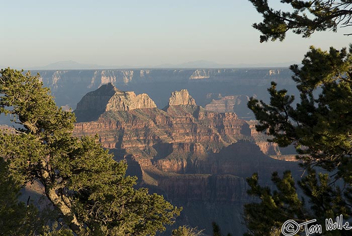 Canyonlands_20080530_220918_351_20.jpg - The shadows are getting longer on the Grand Canyon North Rim, Arizona.